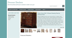 Desktop Screenshot of dresserdealers.com